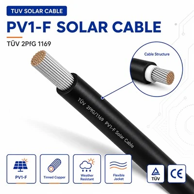 Cablu solar TÜV 2PfG 1169 PV1-F